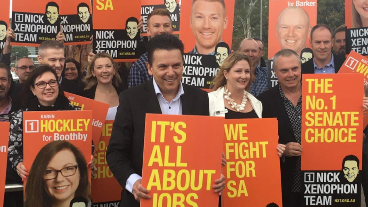 Independent senator Nick Xenophon