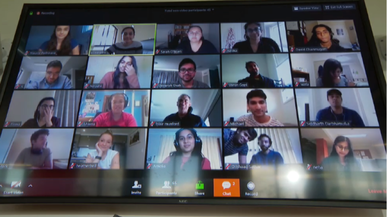 Western Sydney University students