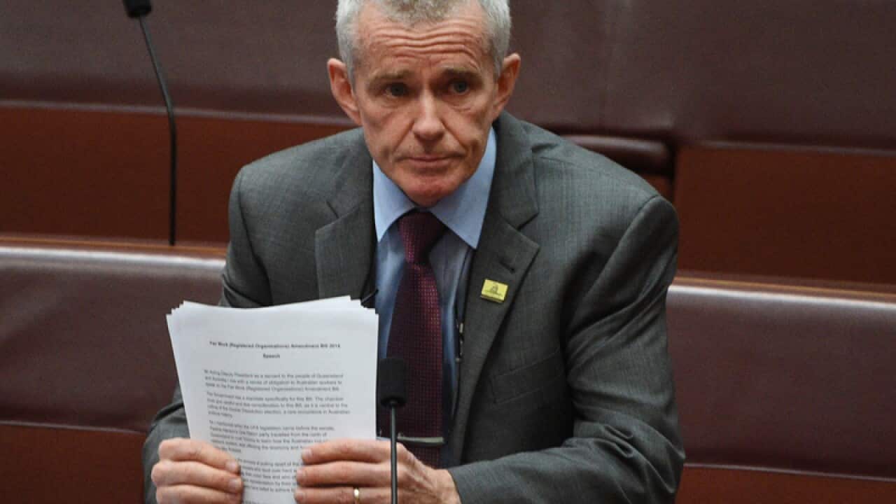 One Nation Senator Malcolm Roberts