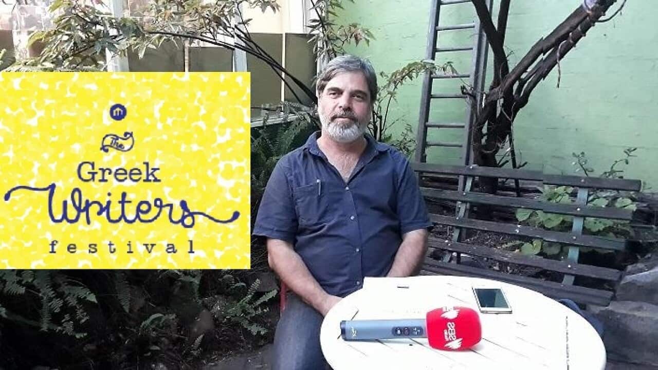 Greek Australian poet Dimitris Troaditis.