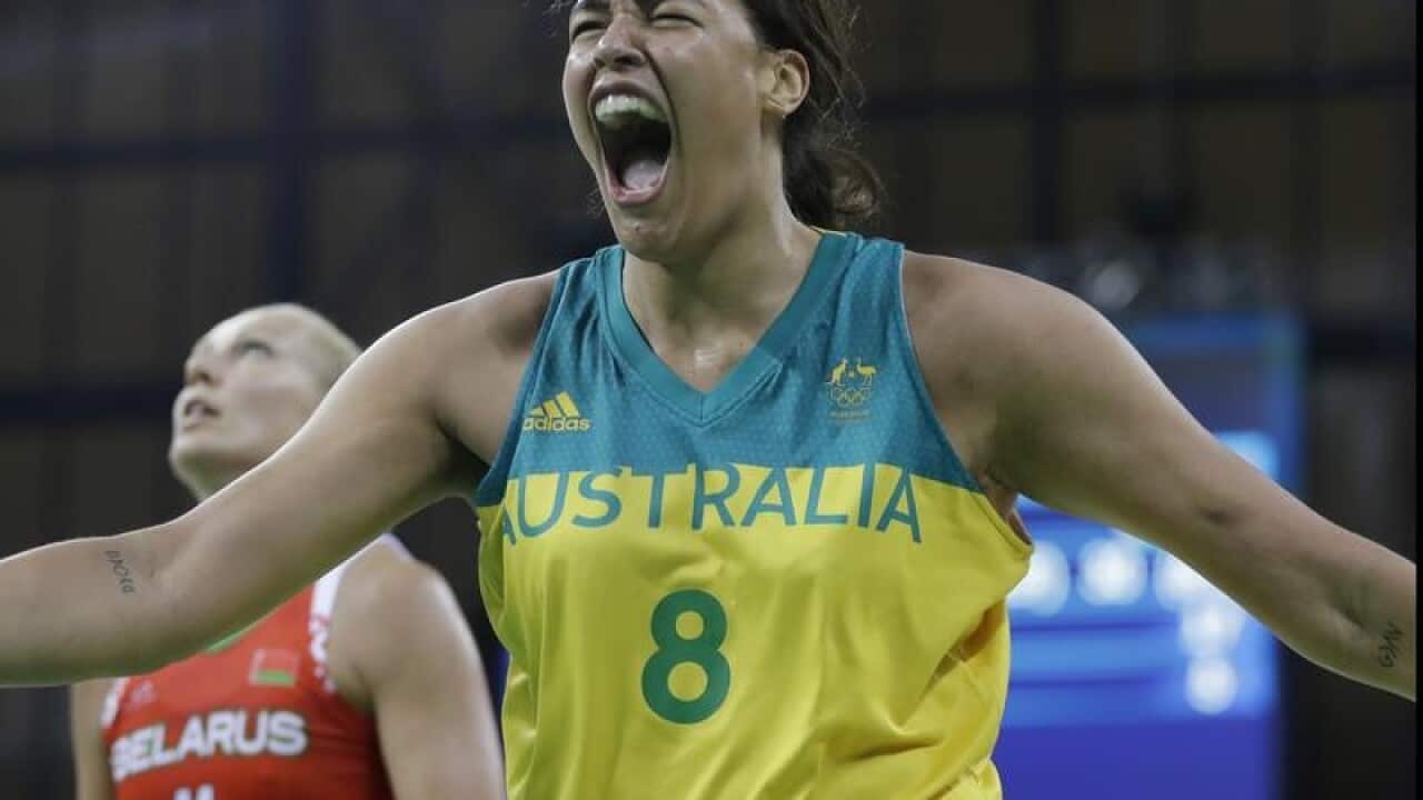 Opals centre Liz Cambage