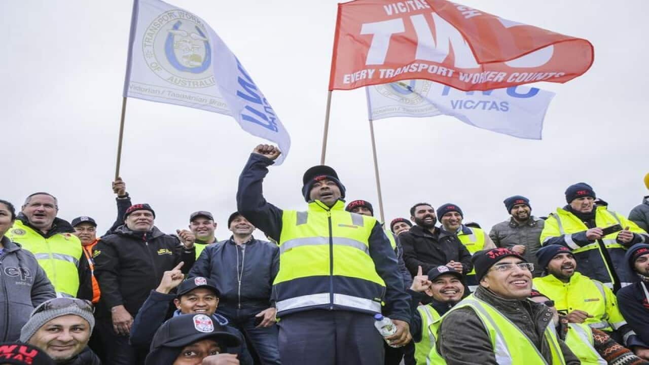 Victorian bus drivers strike