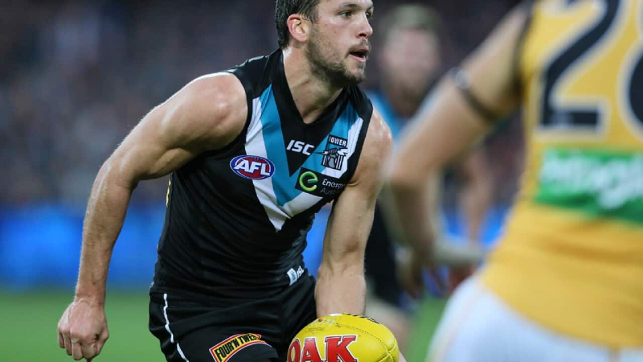 Port Adelaide Power captain Travis Boak