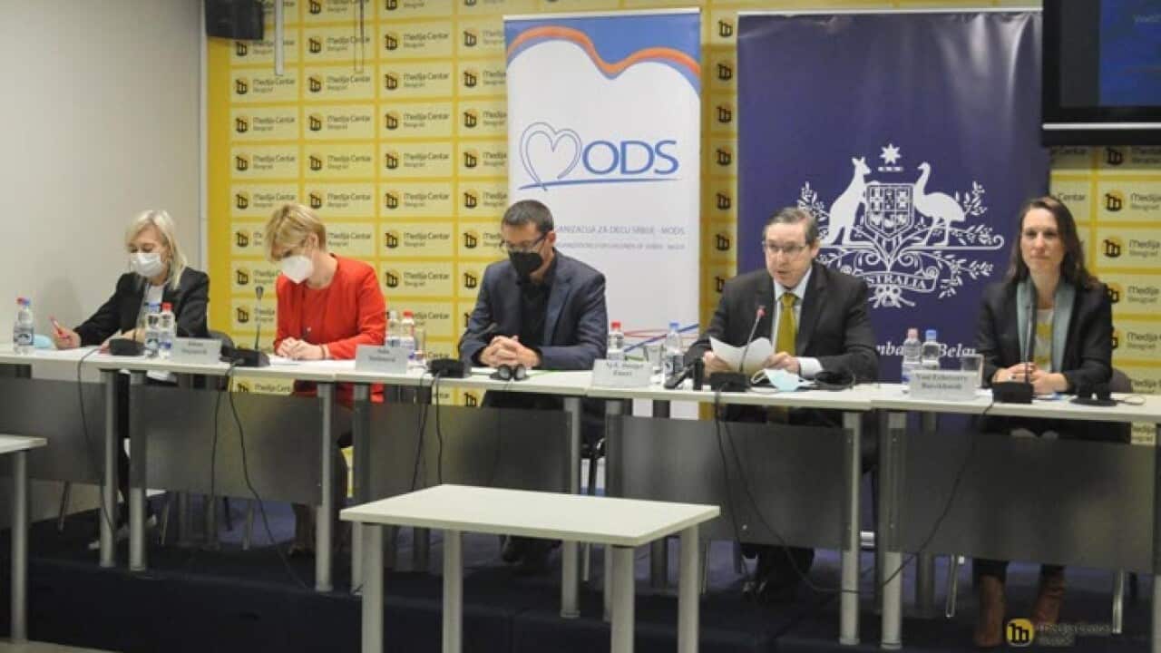 World day for prevention of child abuse media conference in Belgrade