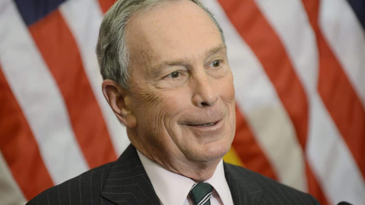 New York City Mayor Michael Bloomberg.