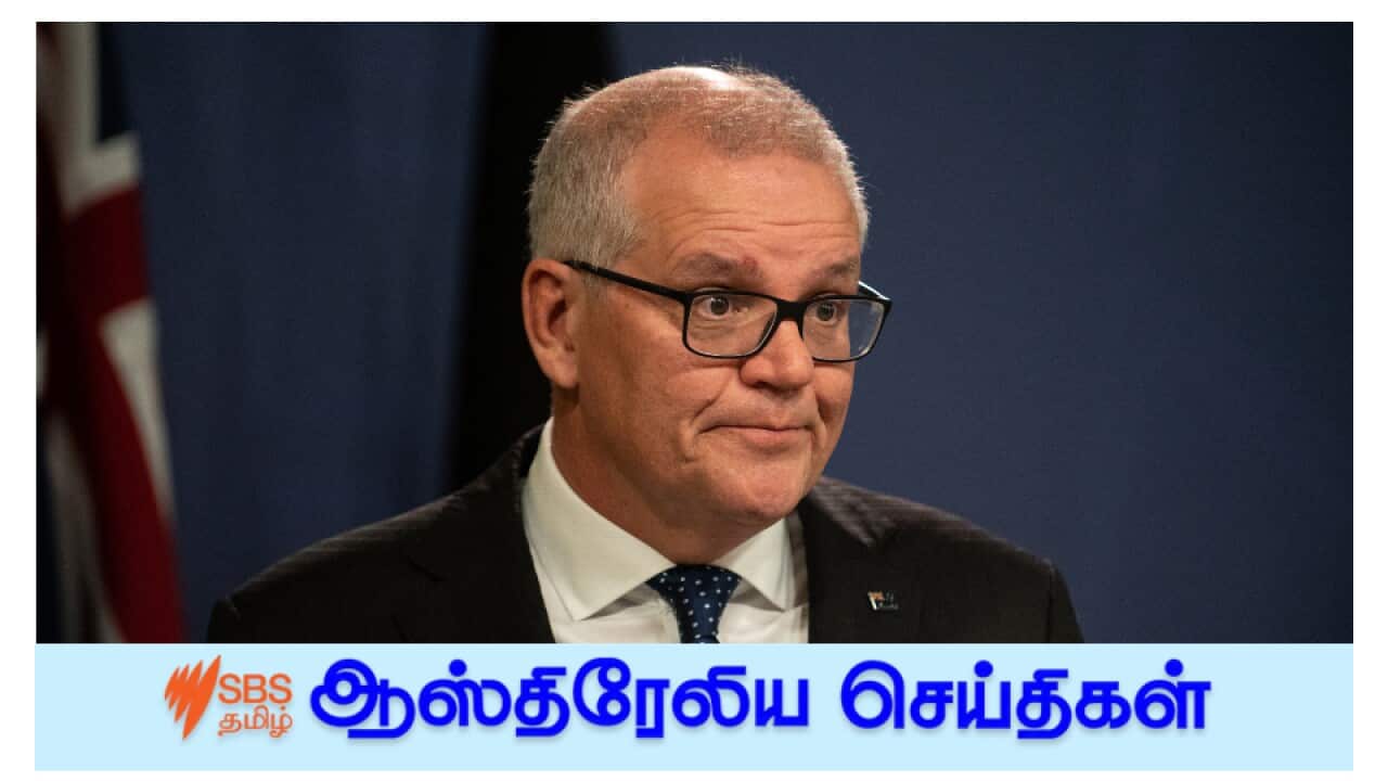 Former prime minister and federal Member for Cook Scott Morrison speaks to media