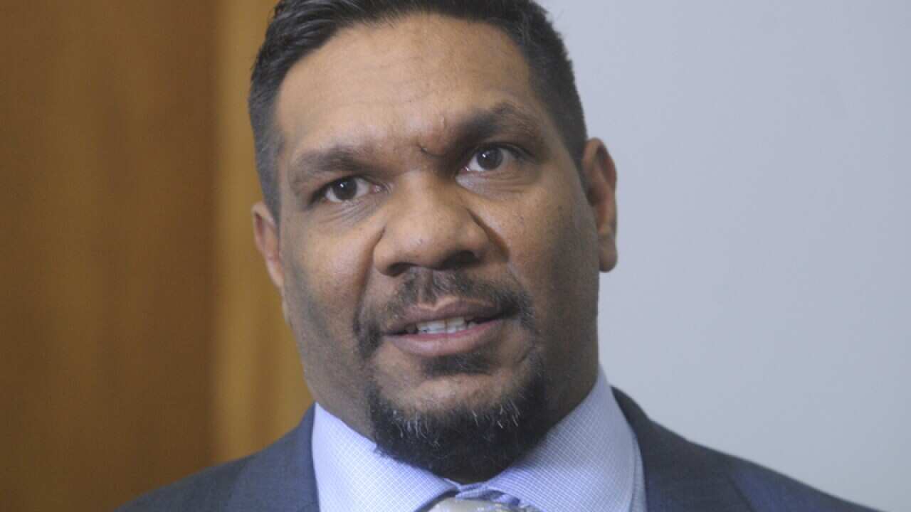 Former Afl player David Wirrpanda.