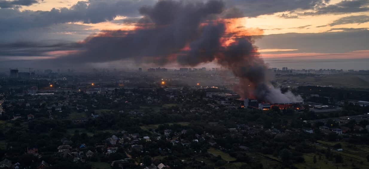 Ukraine pleads for interceptors after Russian missile attack kills at least 17