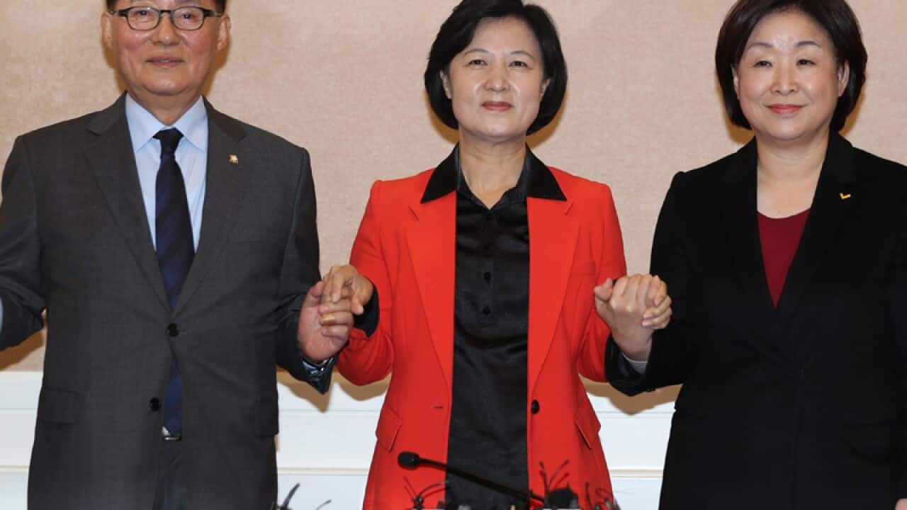 South Korean opposition leaders
