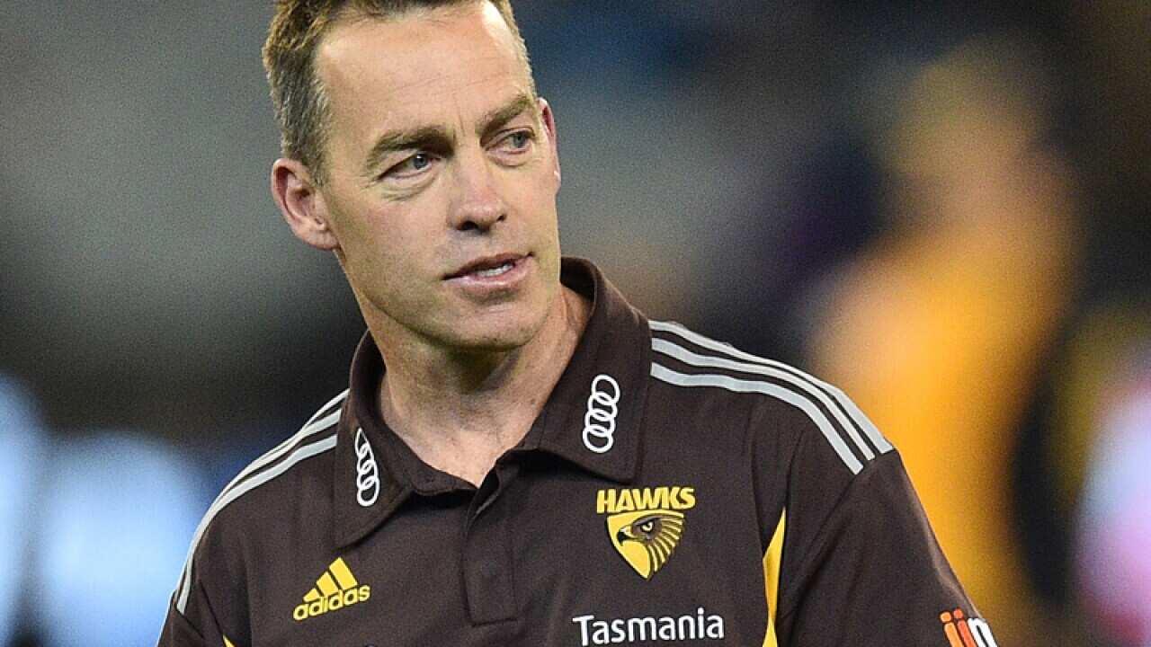 Coach of the Hawks Alastair Clarkson