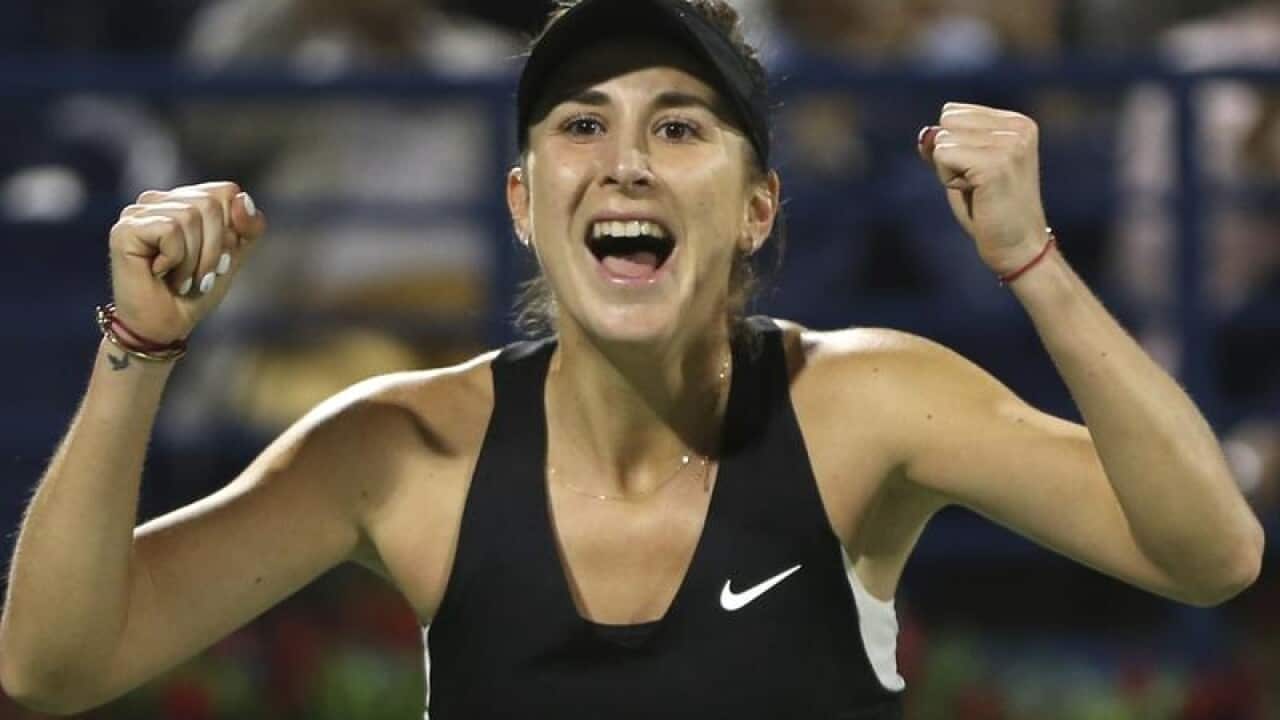 Switzerland's Belinda Bencic.