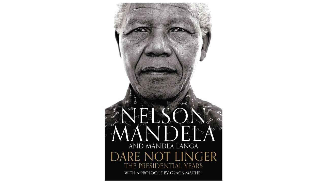 Cover of Mandela's new book