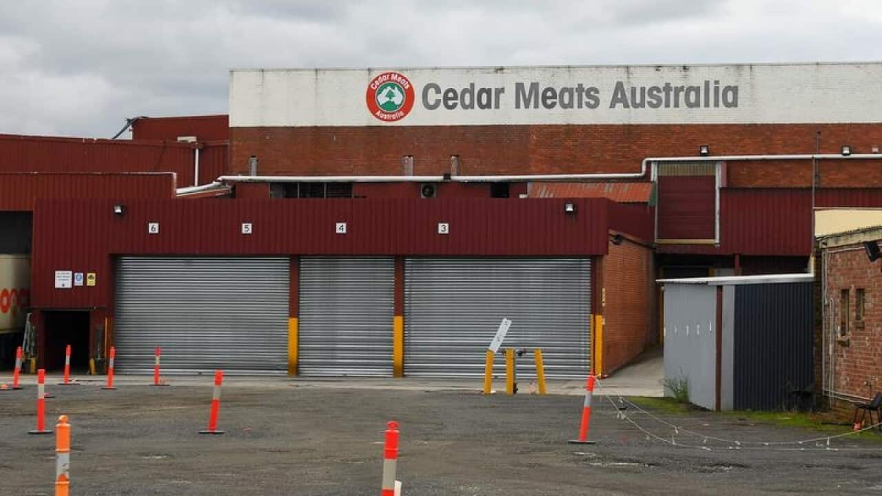 88 cases have been linked to the Cedar Meats facility in Victoria.