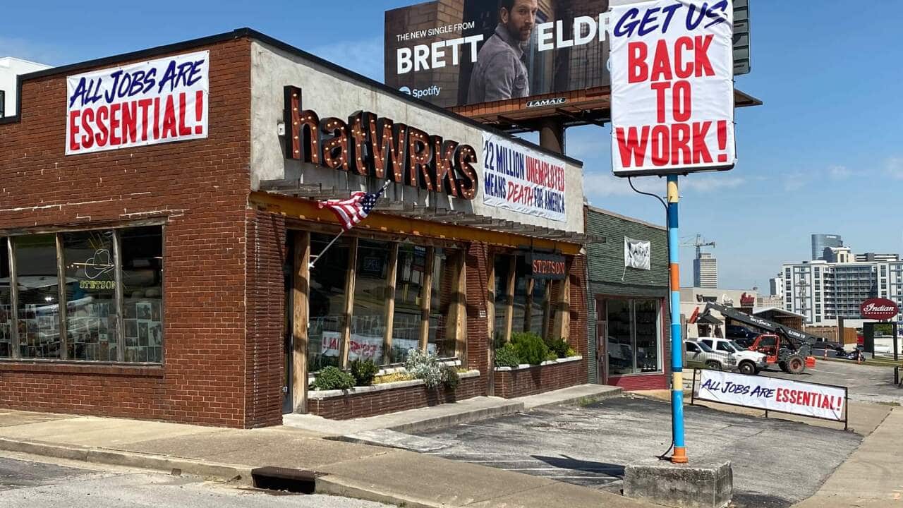 hatWRKS in Nashville, Tennesse, faces backlash for selling anti-vaccine yellow stars similar to those forced on Jews by Nazi Germany.