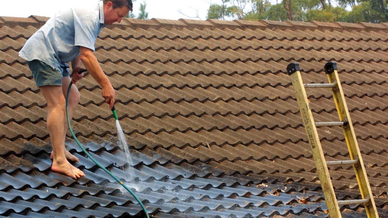 how to repair the tiles on the roof