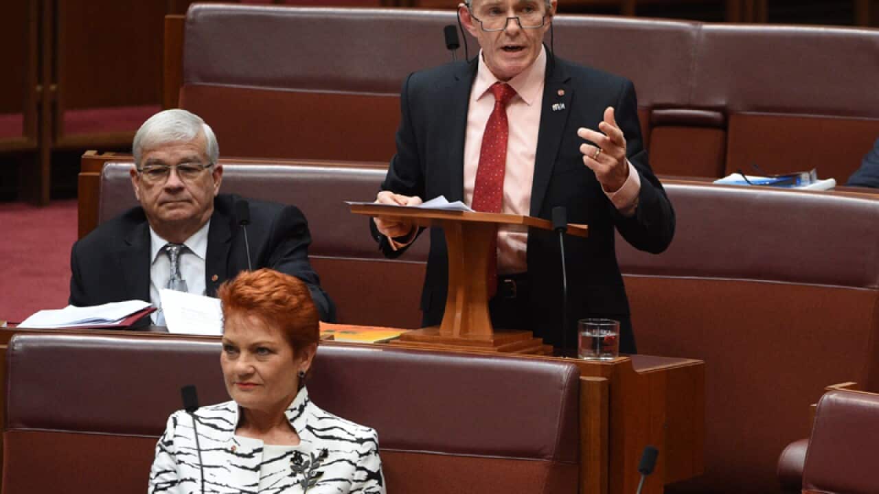 One Nation Senator Malcolm Roberts