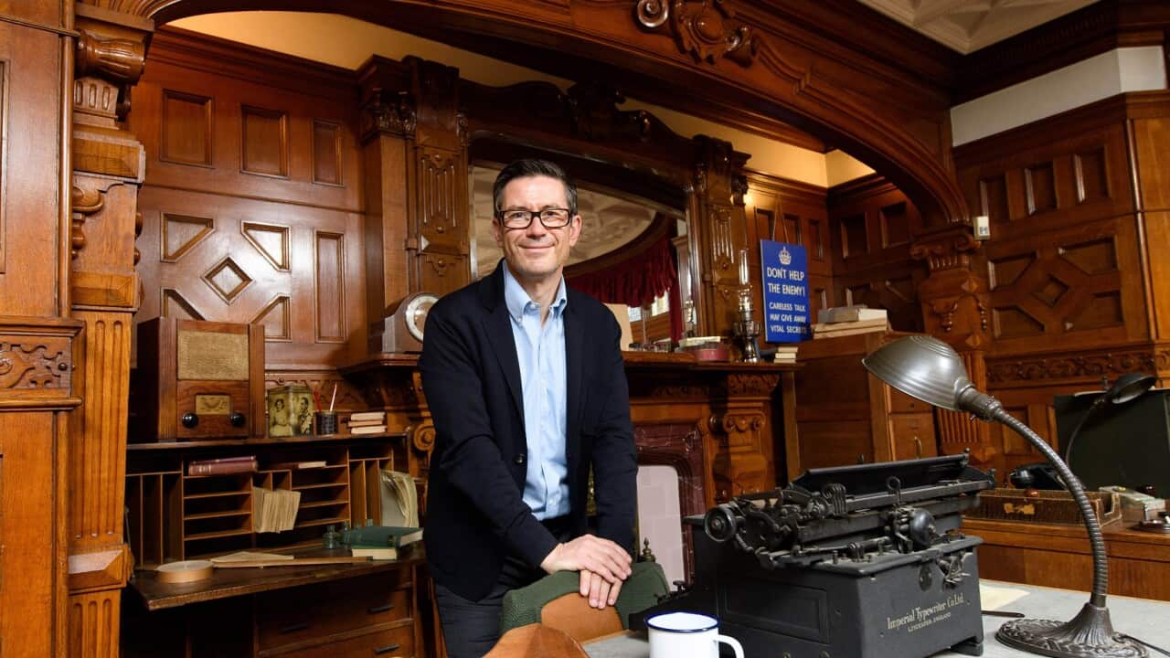 Steve Hatch, Facebook VP for Northern Europe, at Bletchley Park, England