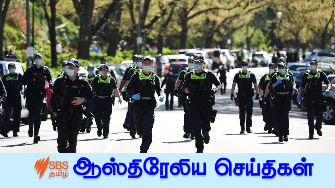 Protest in Melbourne