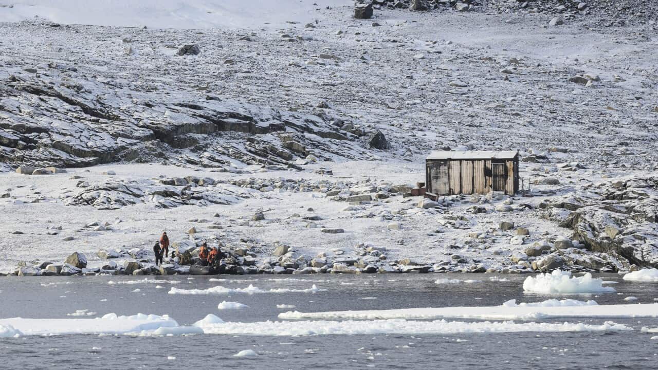 HMS PROTECTOR ENABLES VISIT TO REMOTE HISTORIC BUILDING