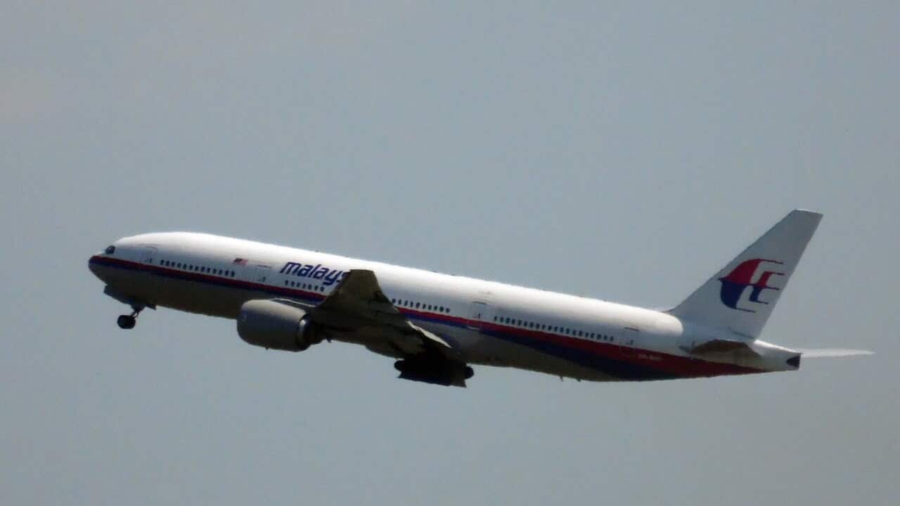 The ill-fated Malaysia Airlines flight MH17 leaving Schiphol Airport, the Netherlands. (Getty)