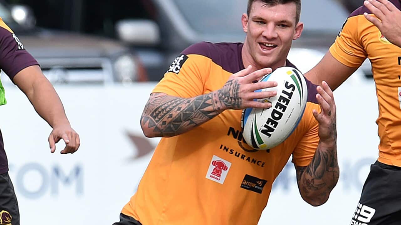 Brisbane Broncos player Josh McGuire.