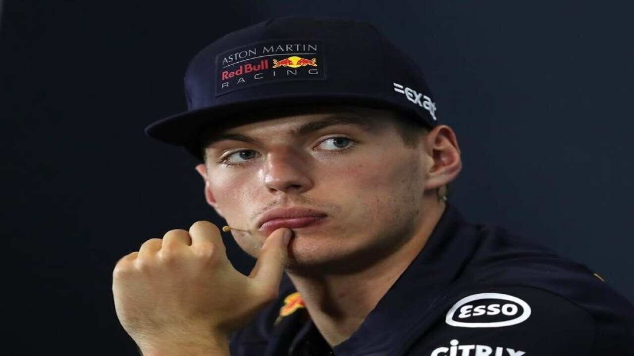 Red Bull Formula One driver Max Verstappen