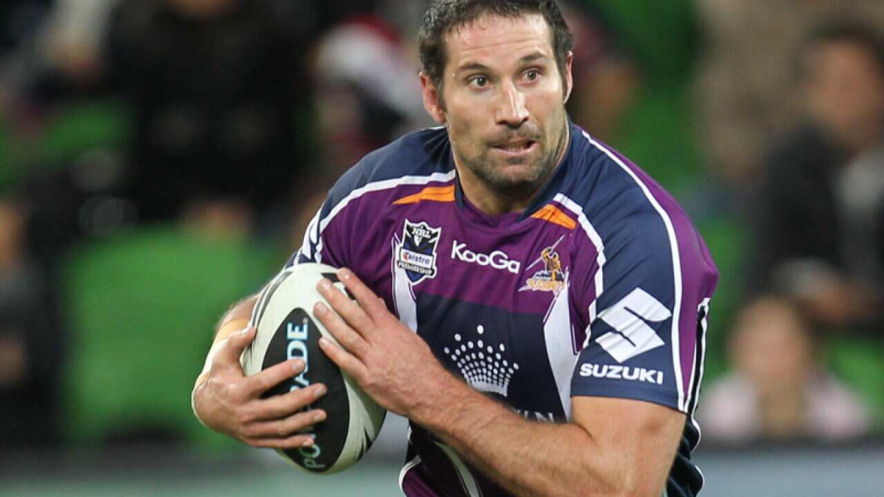 Bryan Norrie runs with the ball.