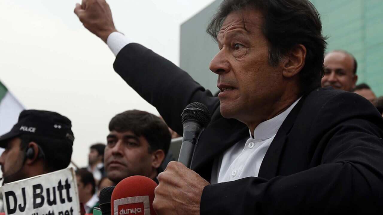 Pakistan politician Imran Khan