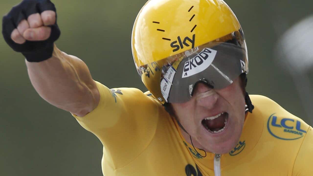Bradley Wiggins of Britain
