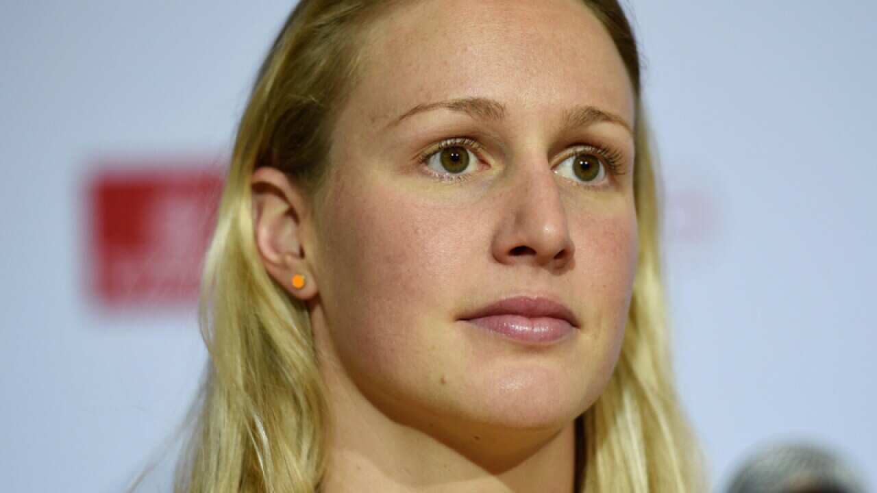 Australian swimmer Bronte Barratt.