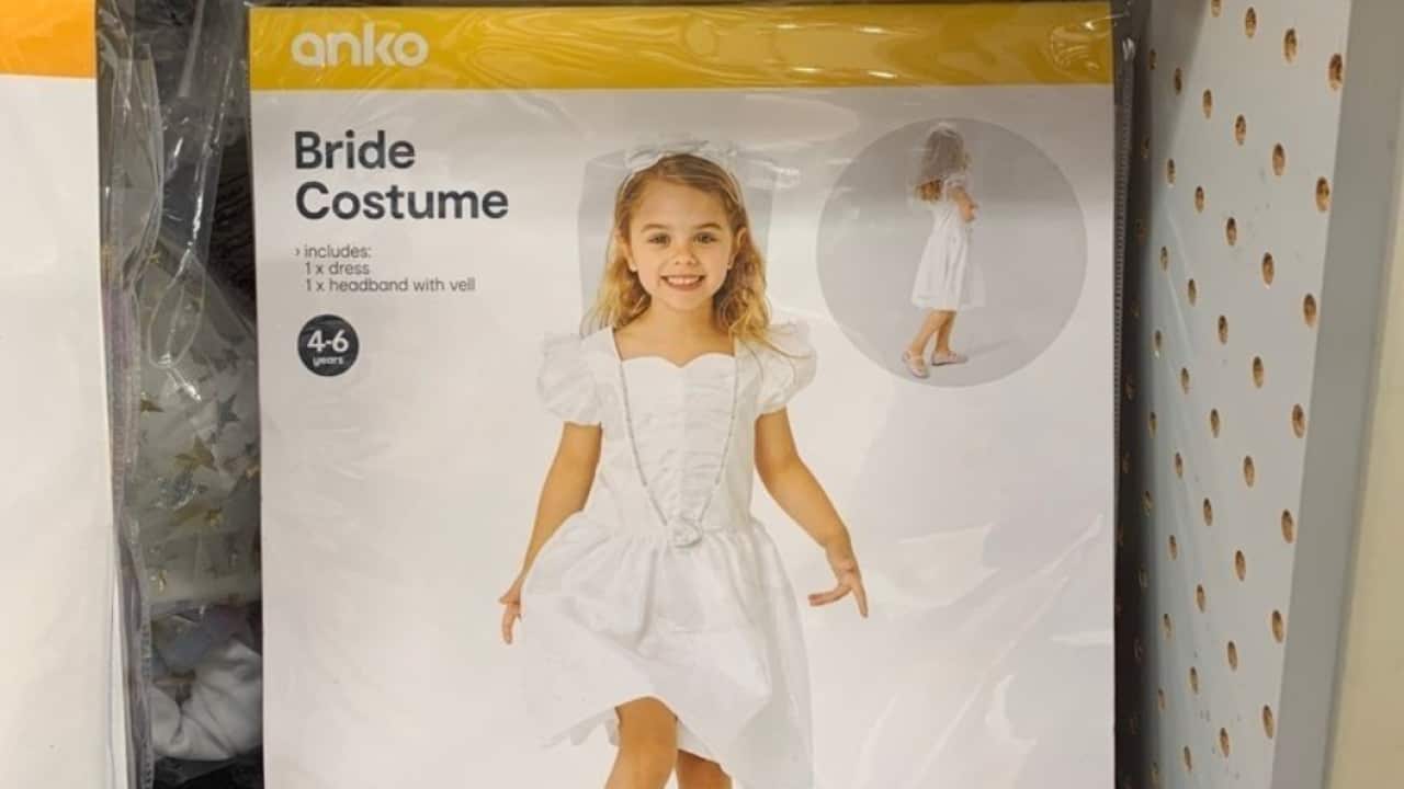 Kmart has apologised for selling the item. 