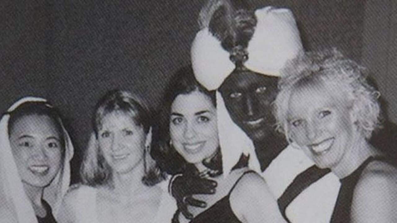Justin Trudeau wore 'brownface' at a private school event in 2001.
