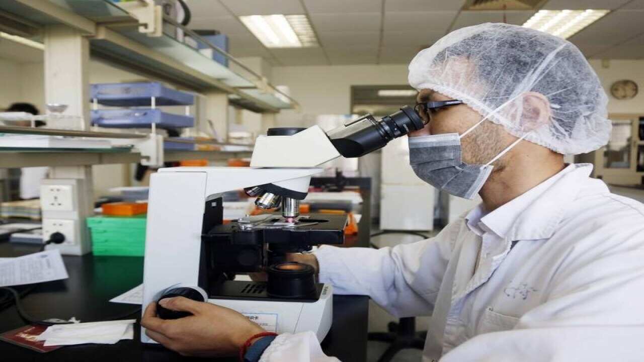 A Chinese researcher