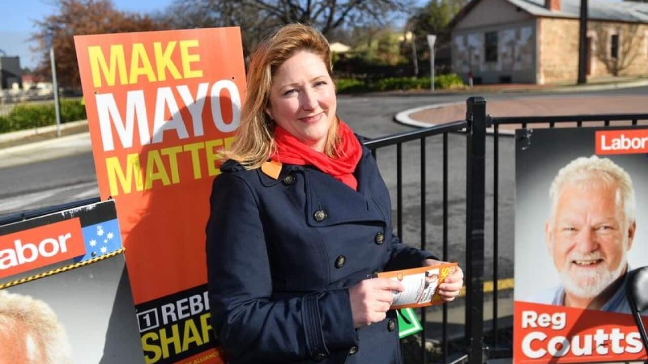 Centre Alliance candidate Rebekha Sharkie