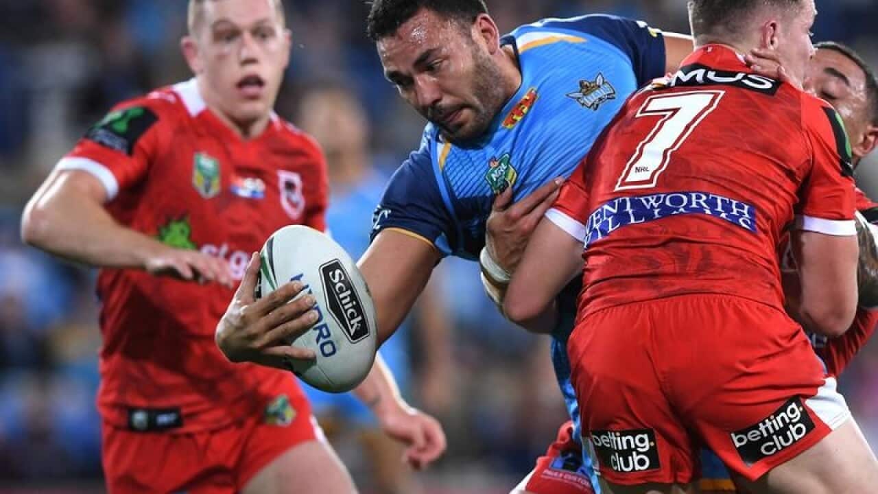 Titans player ryan James
