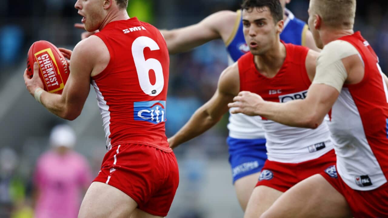 Tom Mitchell of Sydney Swans