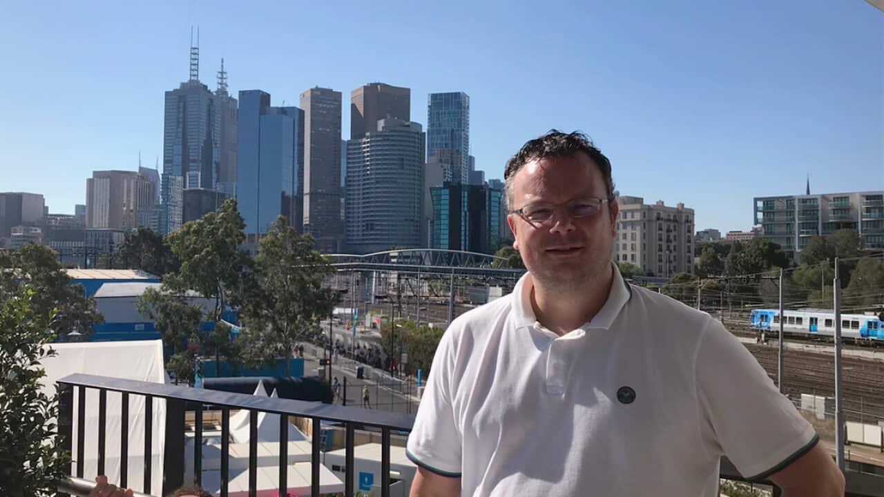 Why sports journalism is the best job ever Sebastian Kayser Bild Australian Open Melbourne