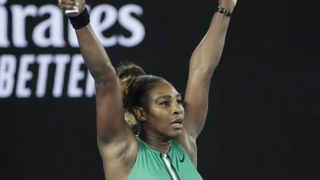 Serena Williams of USA.