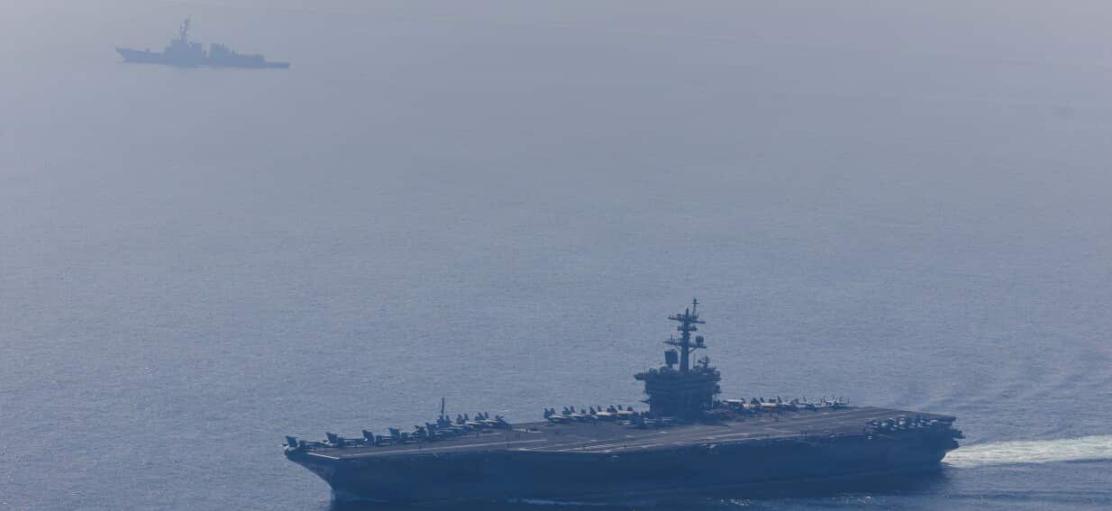 Gulf hostilities flare as US swats down Iranian missiles and drones