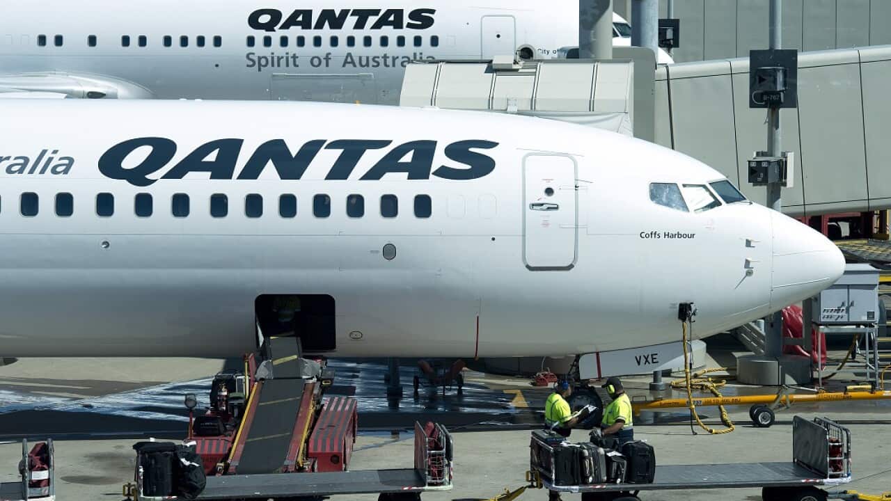 The plane Taylor was on had to turn back to Perth.