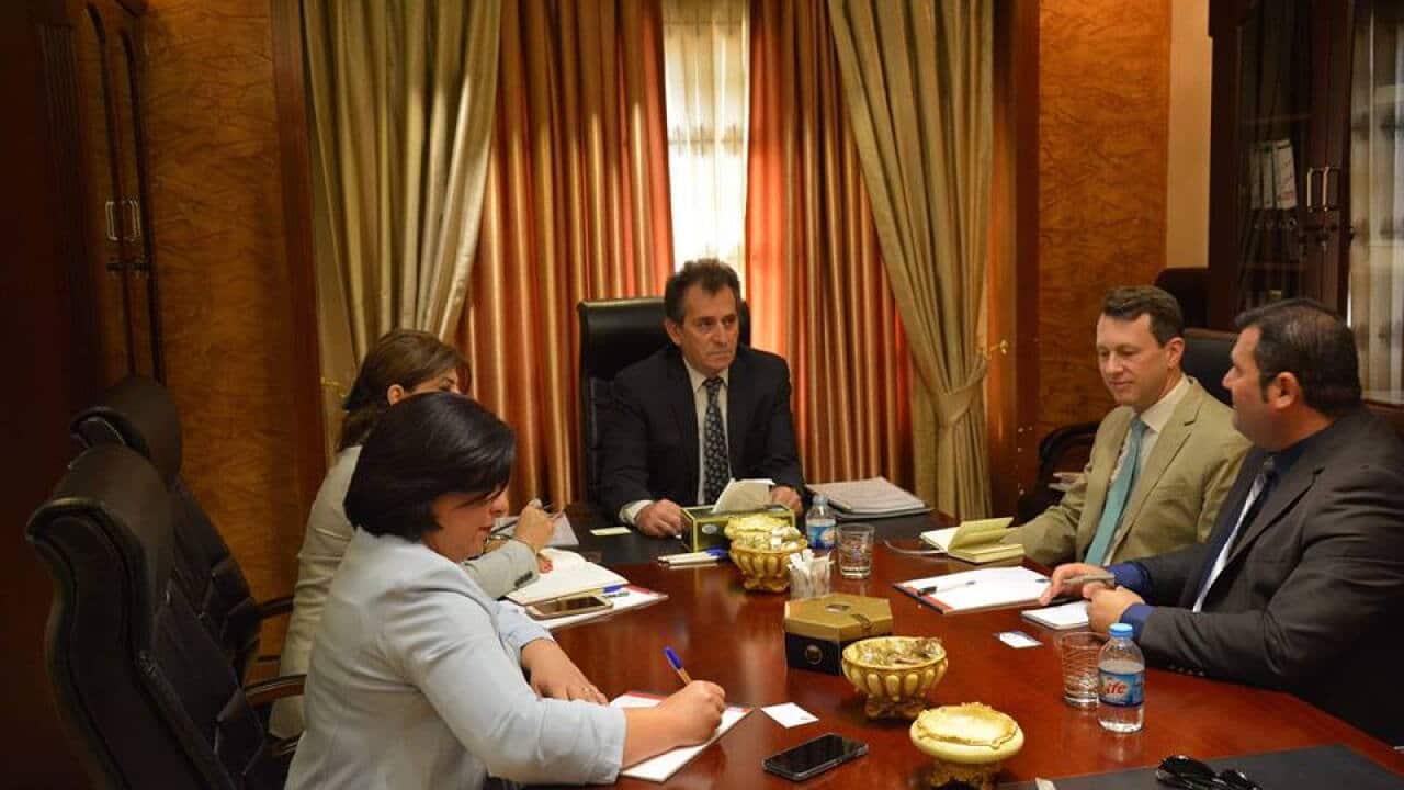 Diya Putros in meeting with US consulate Erbil