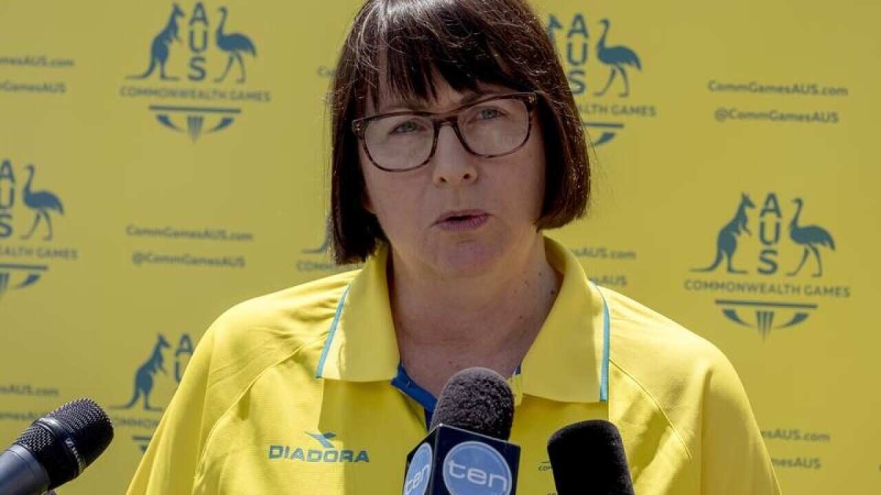 A file image of Australian Diamonds coach Lisa Alexander
