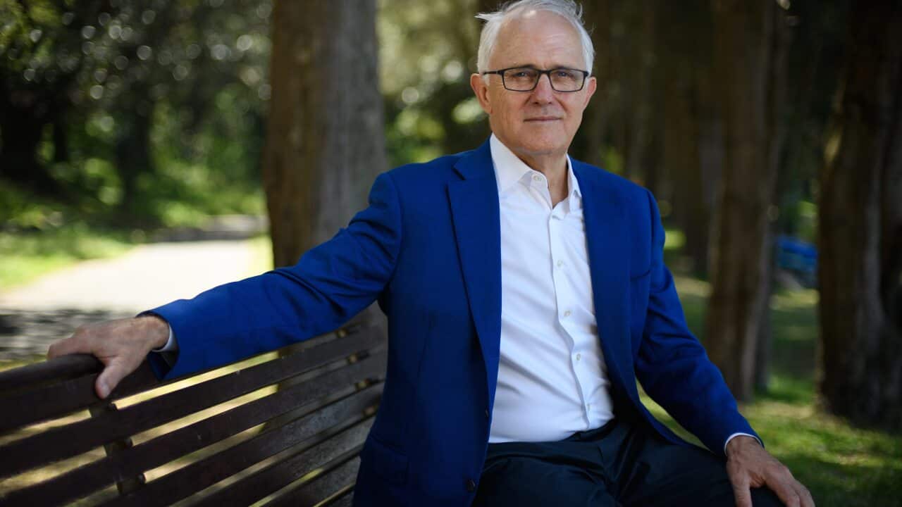 Former prime minister Malcolm Turnbull in Sydney in January 2021.