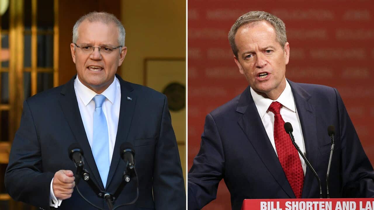Prime Minister Scott Morrison and Labor Leader Bill Shorten will spend the next five weeks campaigning. 