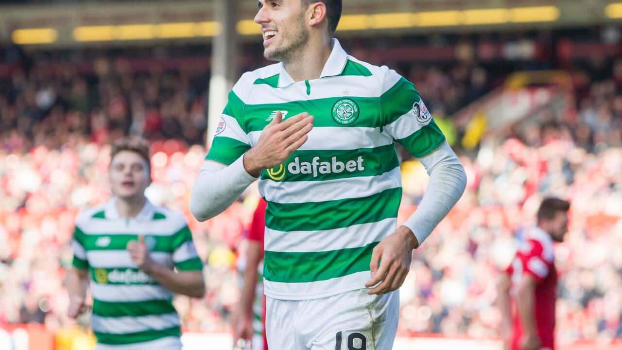 Tom Rogic Celtic Aberdeen Scottish Premiership