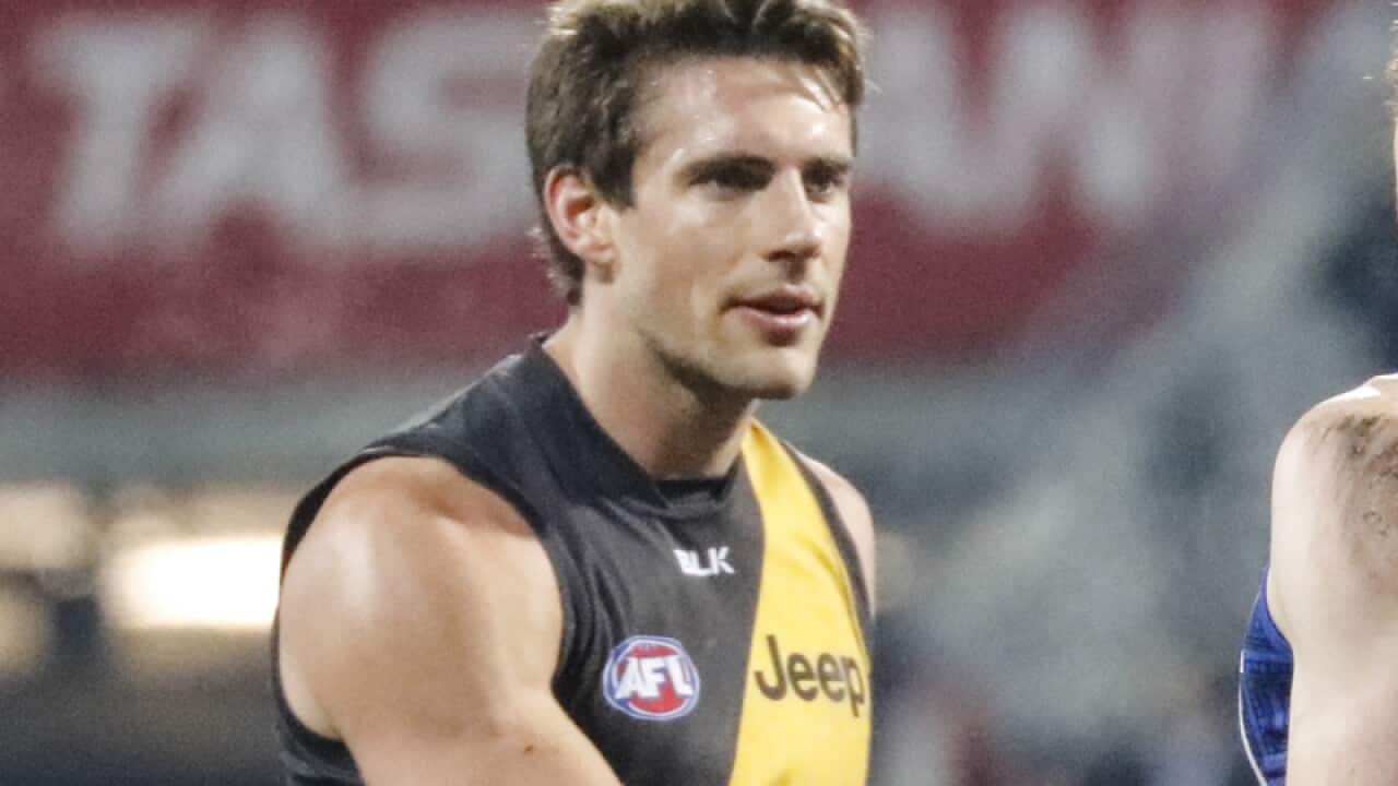 Shaun Hampson of the Tigers