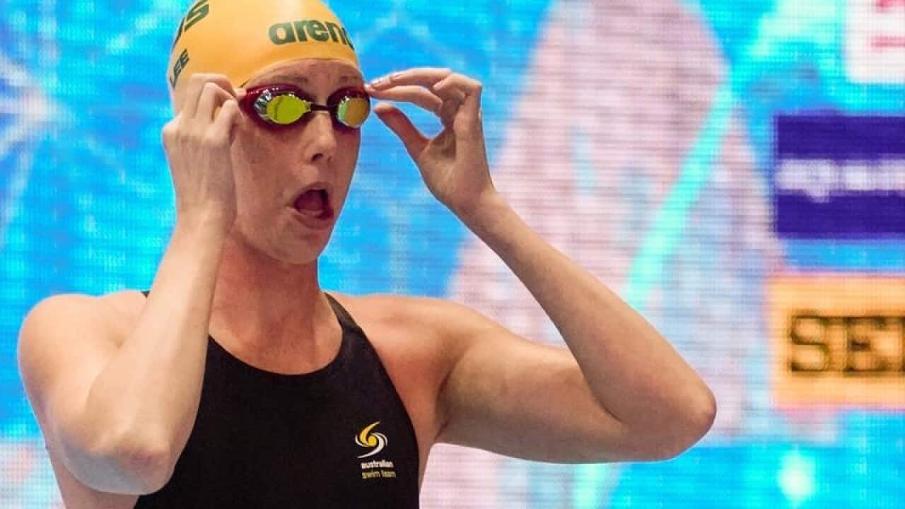 Australian swimmer Kareena Lee
