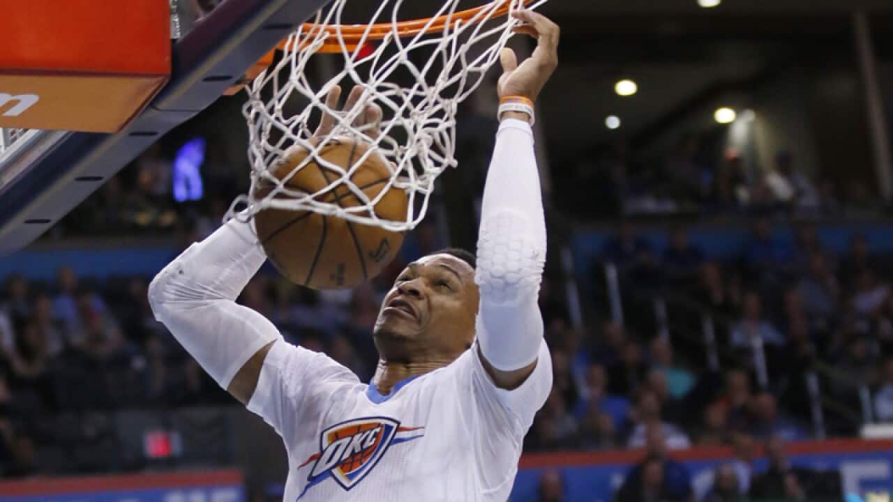 Oklahoma centre Russell Westbrook