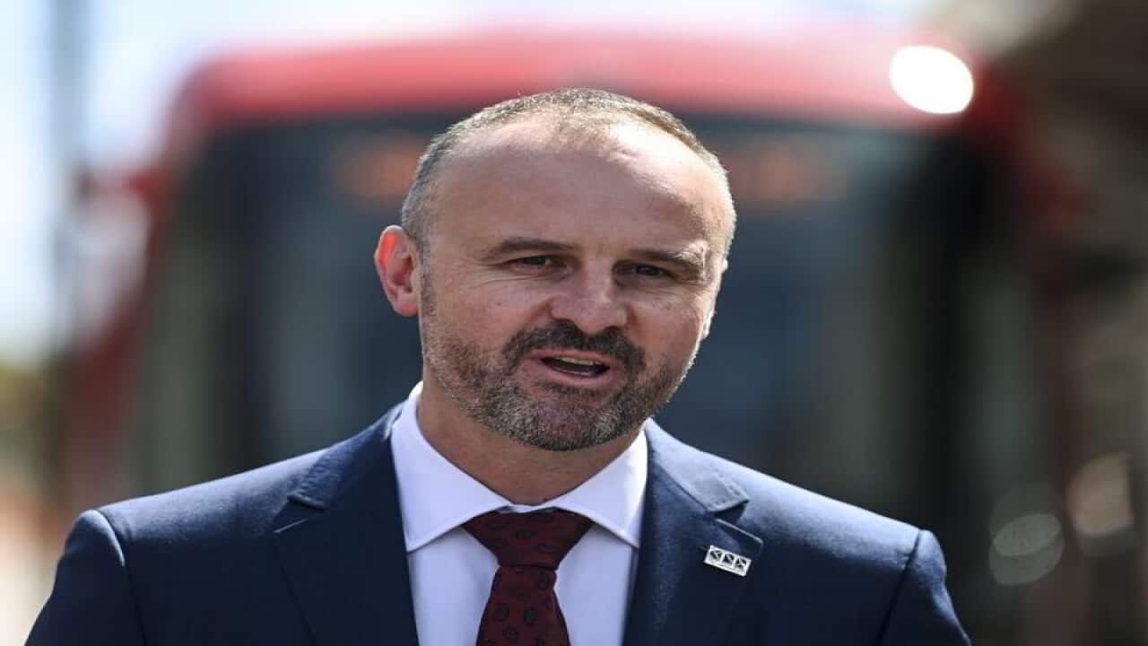 ACT Chef Minister Andrew Barr