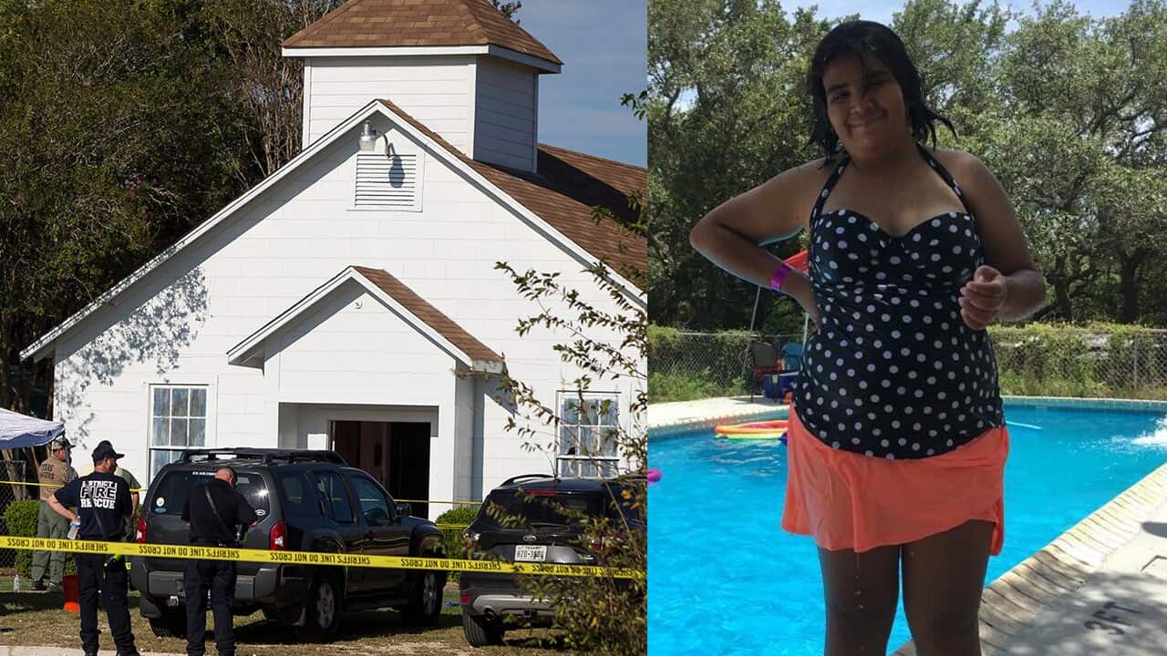 Annabelle Pomeroy (pictured right) was identified as the first victim of the Texas shooting.